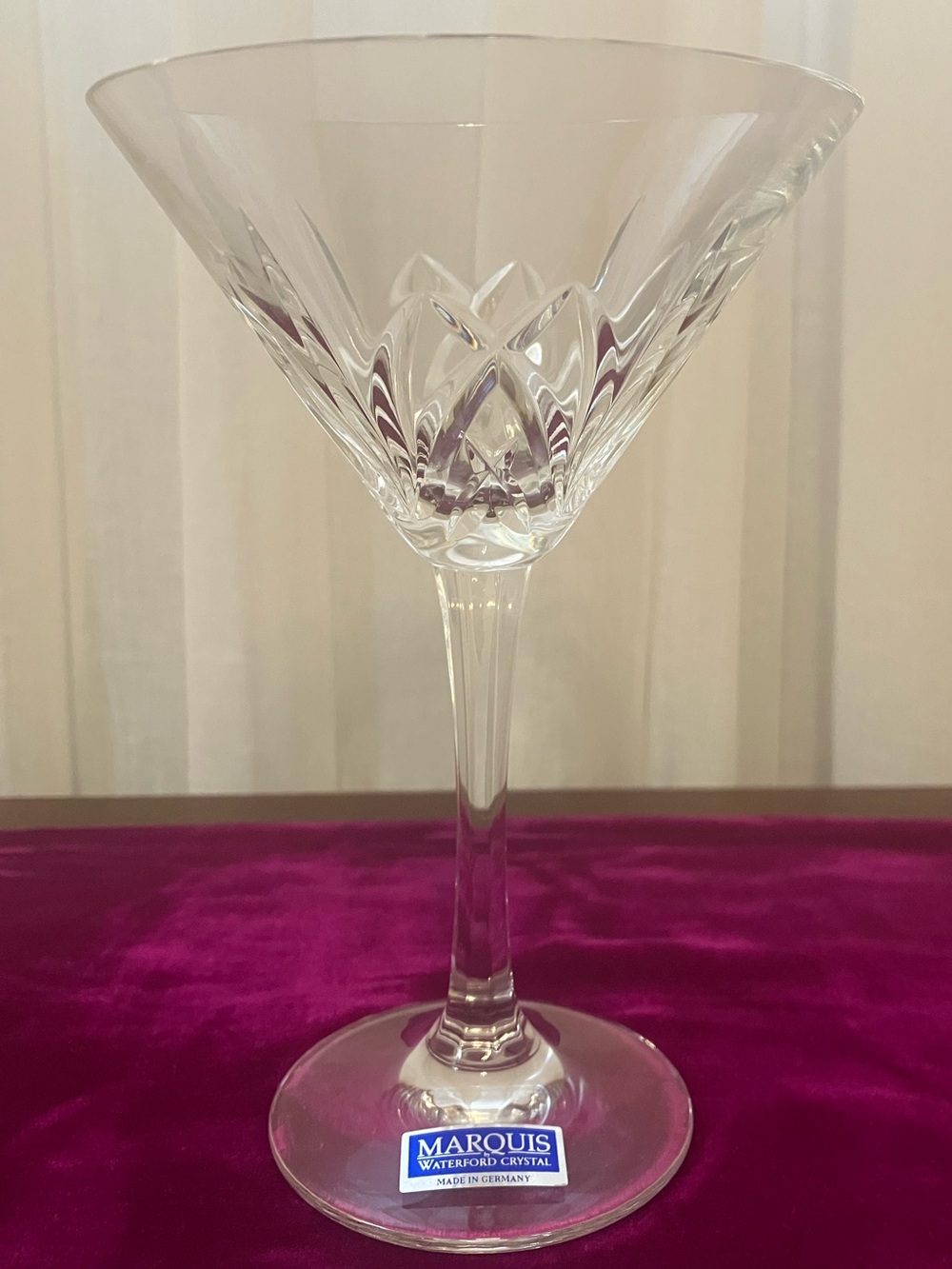 Waterford Marquis Martini Glass